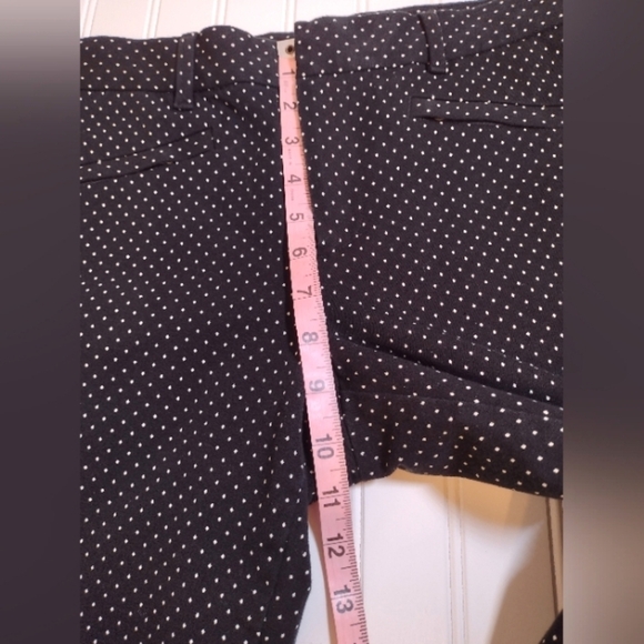 Gap women's black and white skinny ankle pants size ( 12 R) - Picture 13 of 13